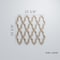 Ekena Millwork Large Casablanca Decorative Fretwork Wood Wall Panels, Hickory, 23 3/8"W x 23 3/8"H x 3/8"T WALW24X24X0375CSBHI - alternate 2